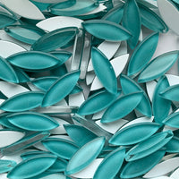 Pétale Moyen Aqua Clair