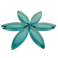 Pétale Moyen Aqua Clair