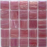 Iridescent Glass Mosaic 20mm Double Bubble