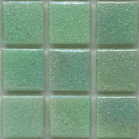 Pâtes De Verre Irisées 20mm Vert Pousse