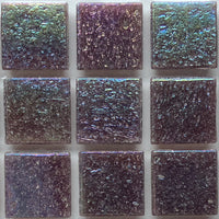 Pastilha de Vidro Iridescente 20mm Mangostão