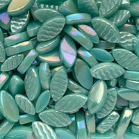 Petals Iridised Pale Teal