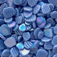 Flor de Sakura Nacarada Azul Claro