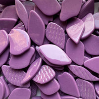 Verre Mosaique - glass mosaic -Glasmosaik-glasmozaïek-Bloemblaadjes Glas Magenta - mosaicshop
