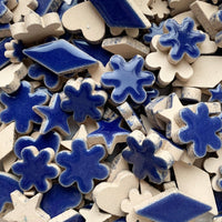 Verre Mosaique - glass mosaic -Glasmosaik-glasmozaïek-Charms Nieuw Donkerblauw - mosaicshop