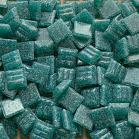 Verre Mosaique - glass mosaic -Glasmosaik-glasmozaïek-Glasmozaiek 10mm Diepzeeblauw - mosaicshop