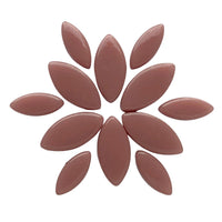 Verre Mosaique - glass mosaic -Glasmosaik-glasmozaïek-Ottoman Bloemblaadjes Donkerroze - mosaicshop