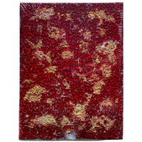 Verre Mosaique - glass mosaic -Glasmosaik-glasmozaïek-Safety Glass Rood Goud - mosaicshop