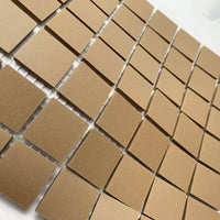 Verre Mosaique - glass mosaic -Glasmosaik-glasmozaïek-Winckelmans 20mm Café - mosaicshop