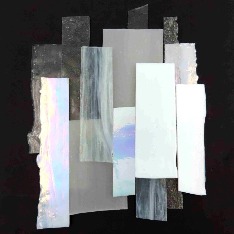 Fragmentos de Vidro XL Branco