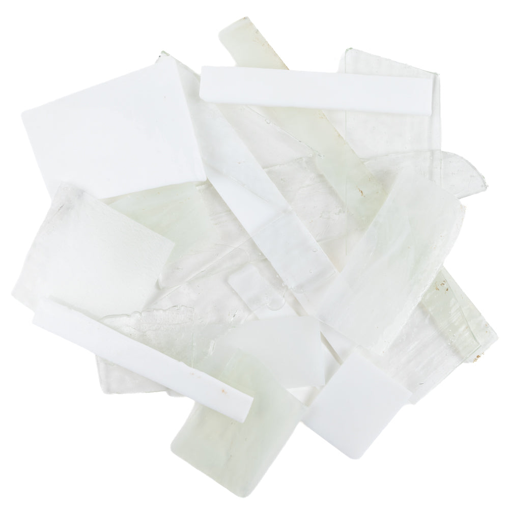 Fragmentos de Vidro XL Branco