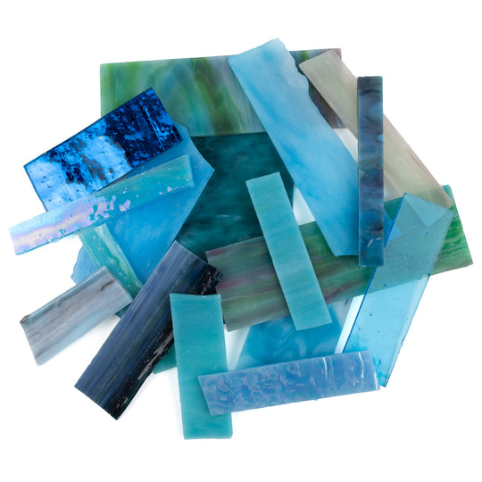 Crazy Paving XL Sea Blue Mix