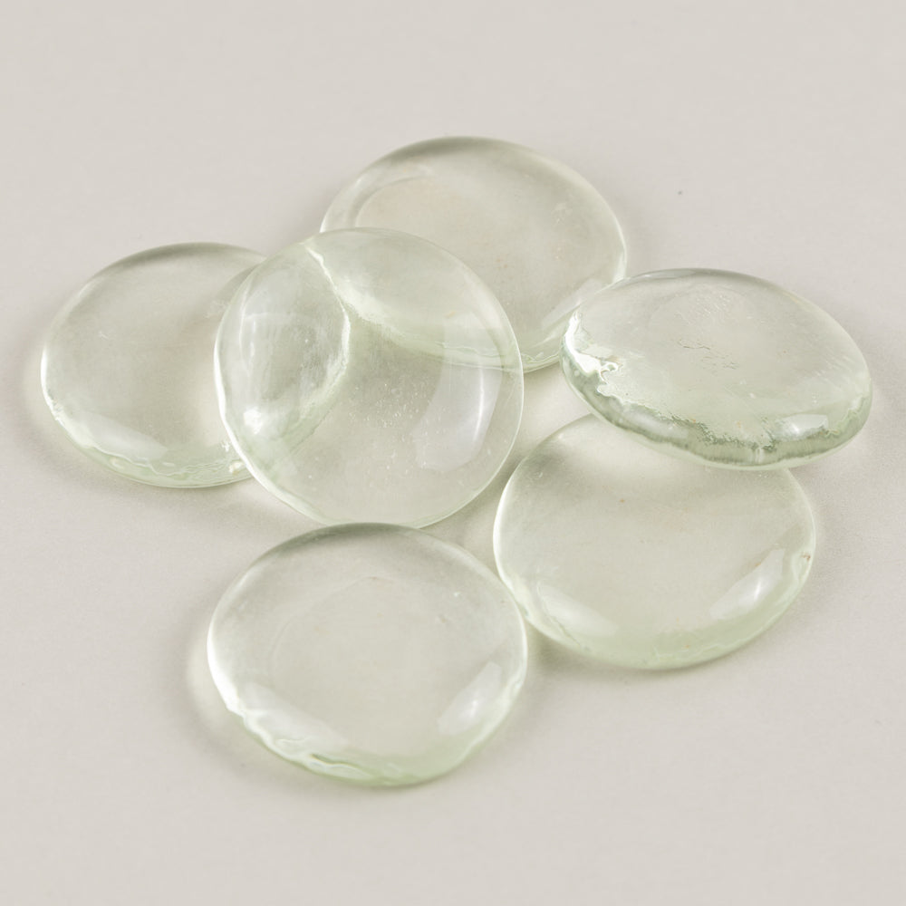 Gotas de Vidro XL 30-36mm Cristal