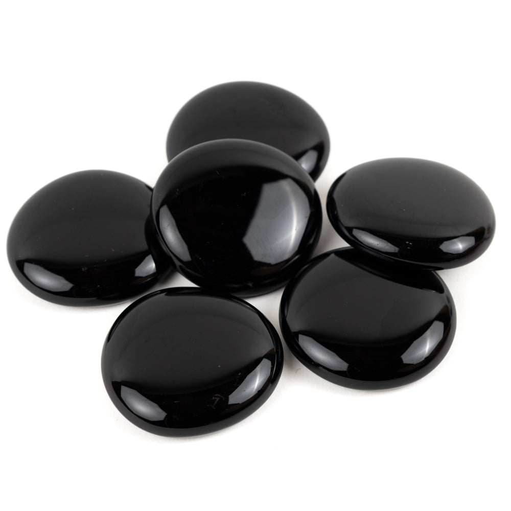 Gemas de Vidrio XL 30-36mm Negro