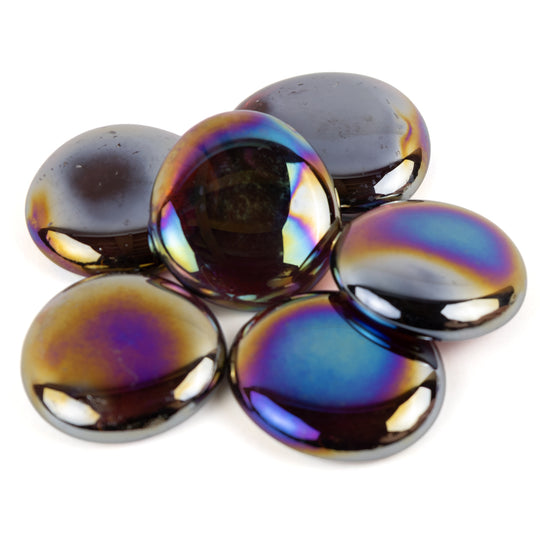 Gotas de Vidro XL 30-36mm Diamante Uva