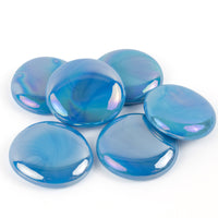 Gotas de Vidro XL 30-36mm Opala Turquesa