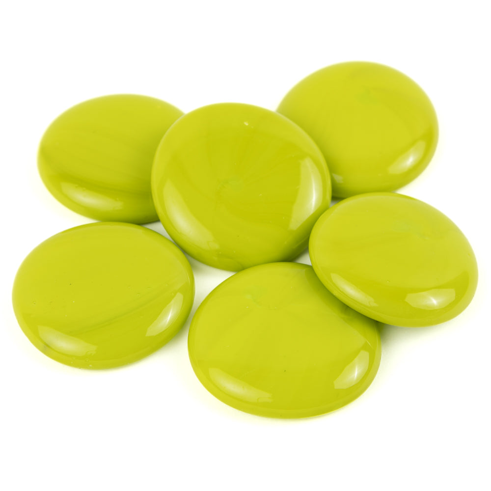 Gotas de Vidro XL 30-36mm Kiwi