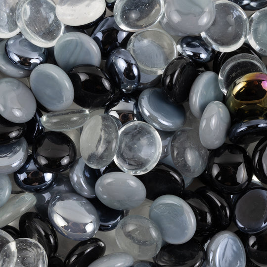 Billes de Verre  16-20 mm Bleu Mix