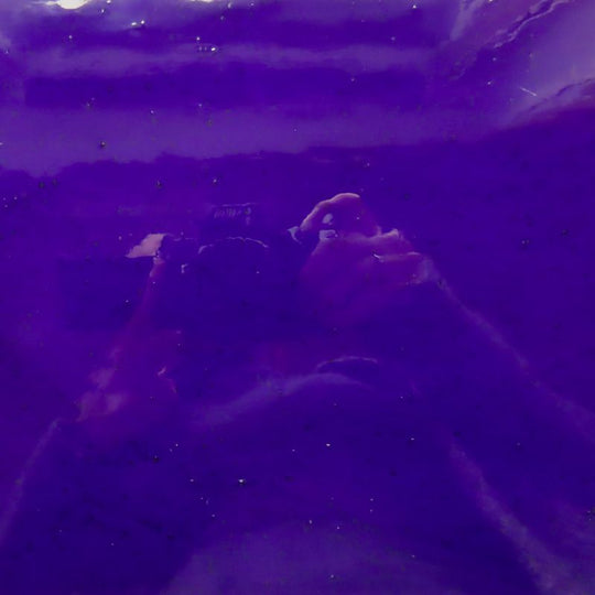Glass Plate Deep Grape 