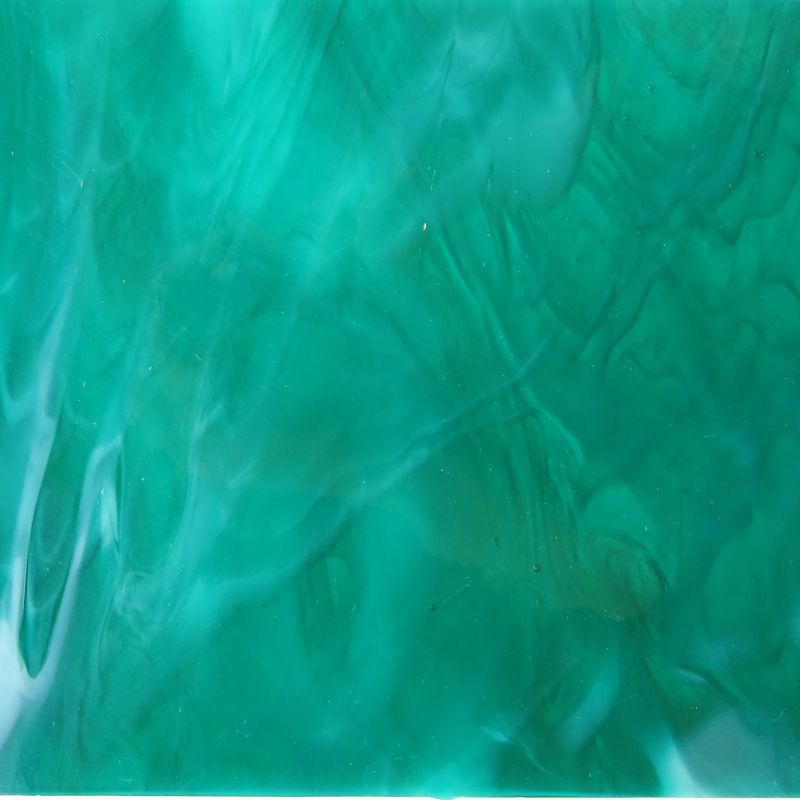Plaque de Verre Vert Mer