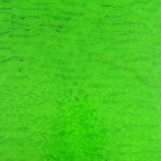 Placa de Vidro Verde Ácido Viva Ondulada