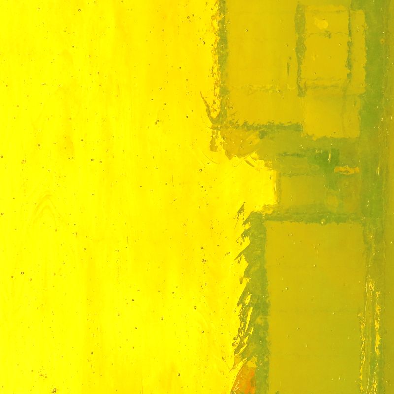 Placa de vidro Amarelo
