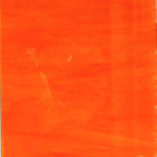 Plaque de Verre Orange Néon