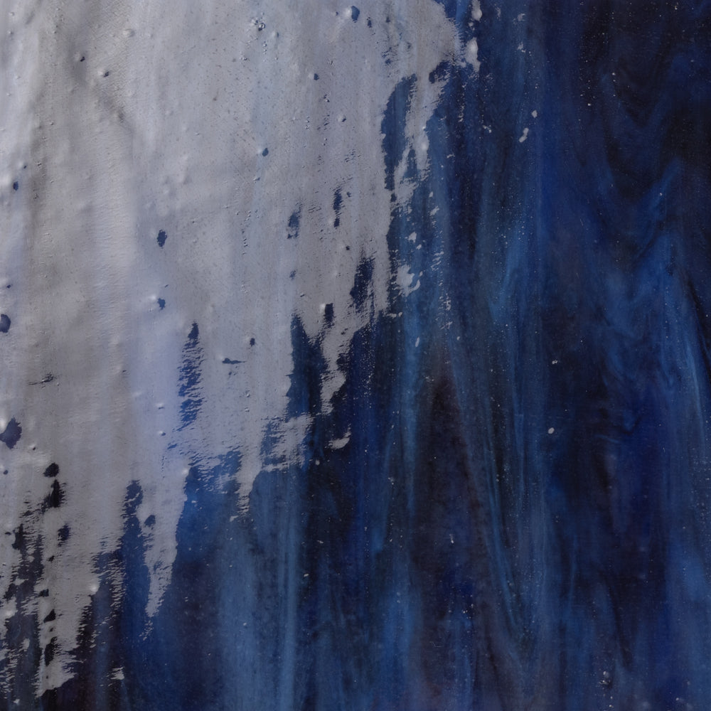 Glass Plate Deep Space Blue