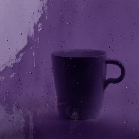 Plaque de Verre Raisin Profond