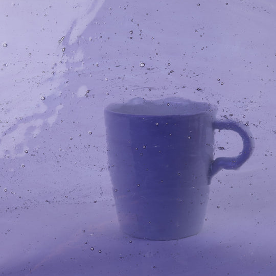 Plaque de Verre Violet Clair
