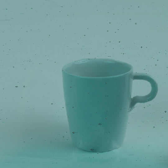 Glass Plate  Pale Sea