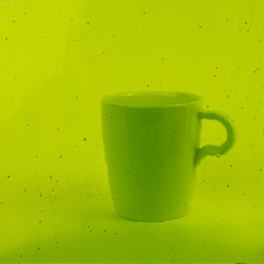 Plaque de Verre Citron Vert Profond