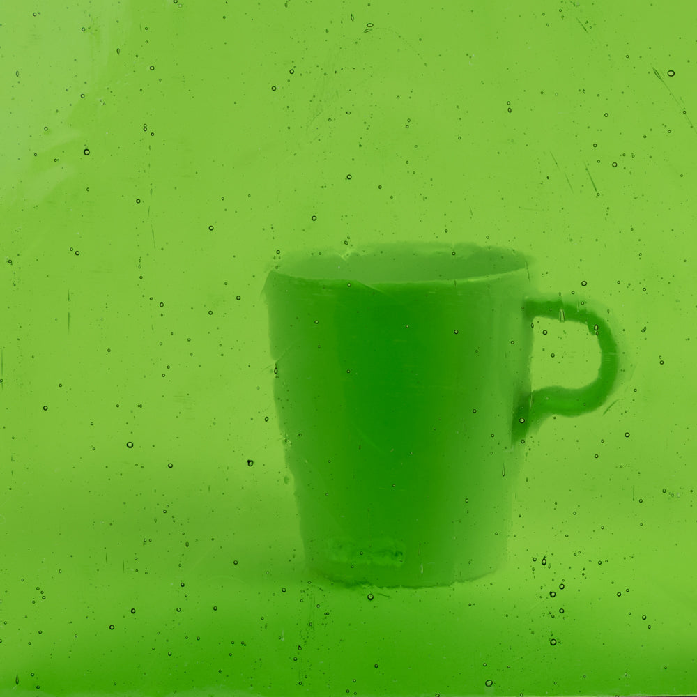 Packshot Glass Plate– green – 15cmX19cm
