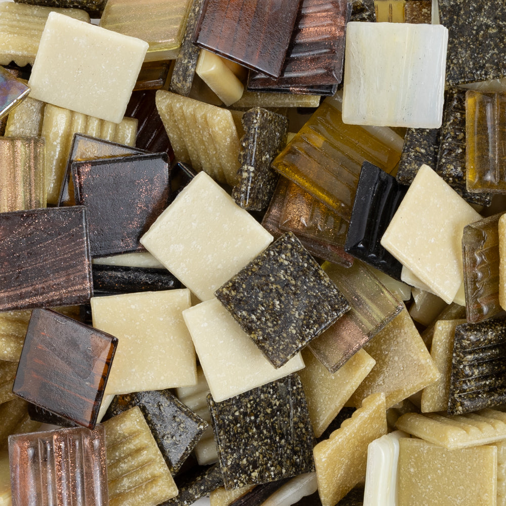 Mosaico de vidrio herba mixto de 20mm