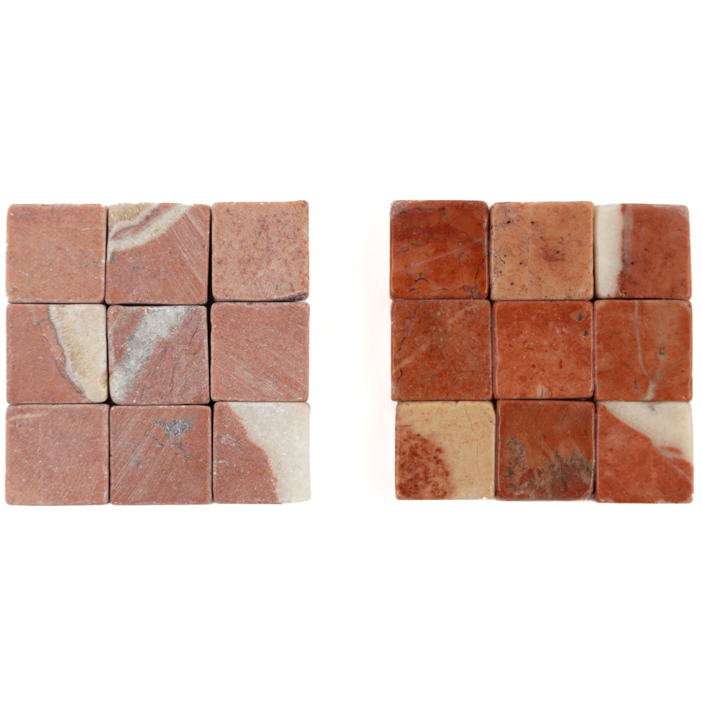 Marble 20x20mm  Rosso Verona