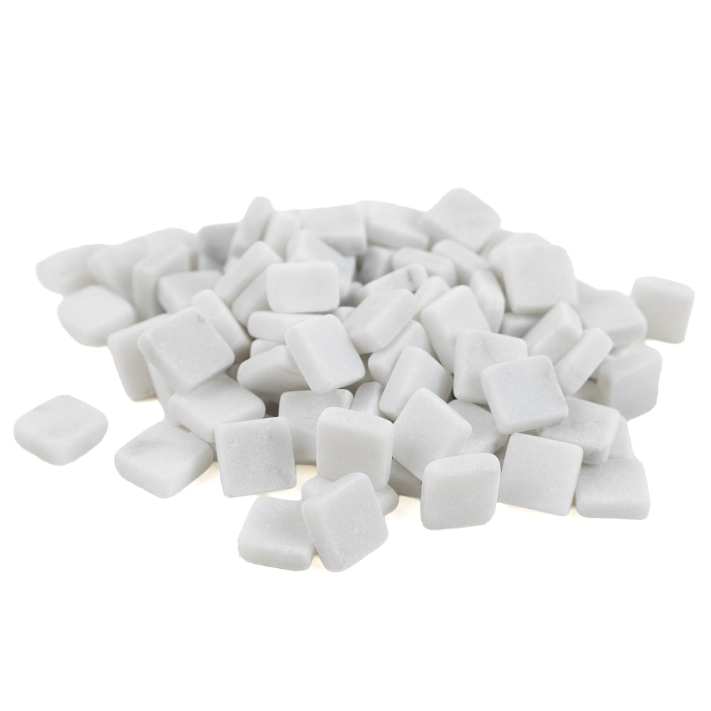 Marble 10x10mm  Bianco Carrara