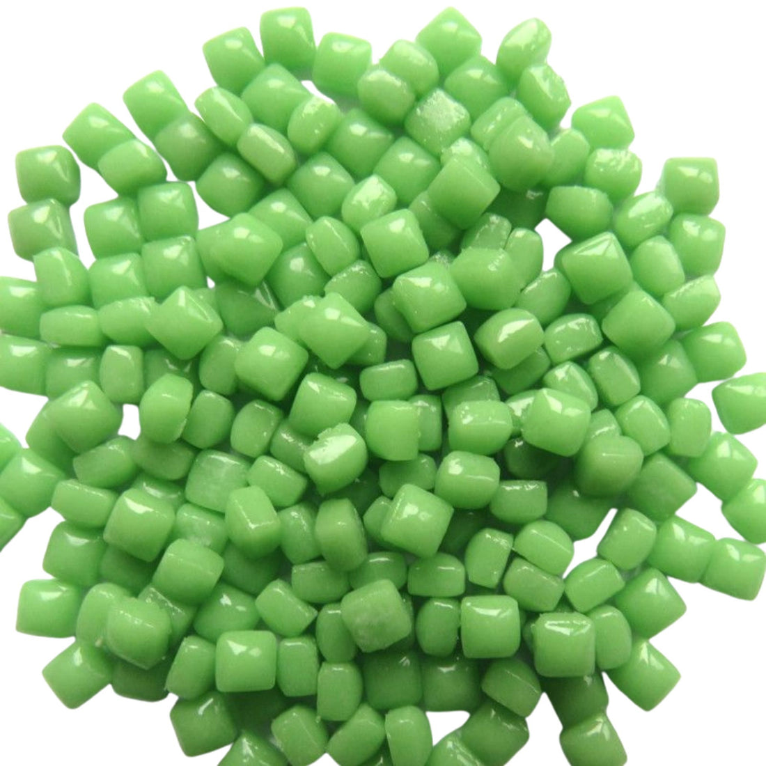 Micro Mosaico de Vidro 4,8mm Verde Orvalho
