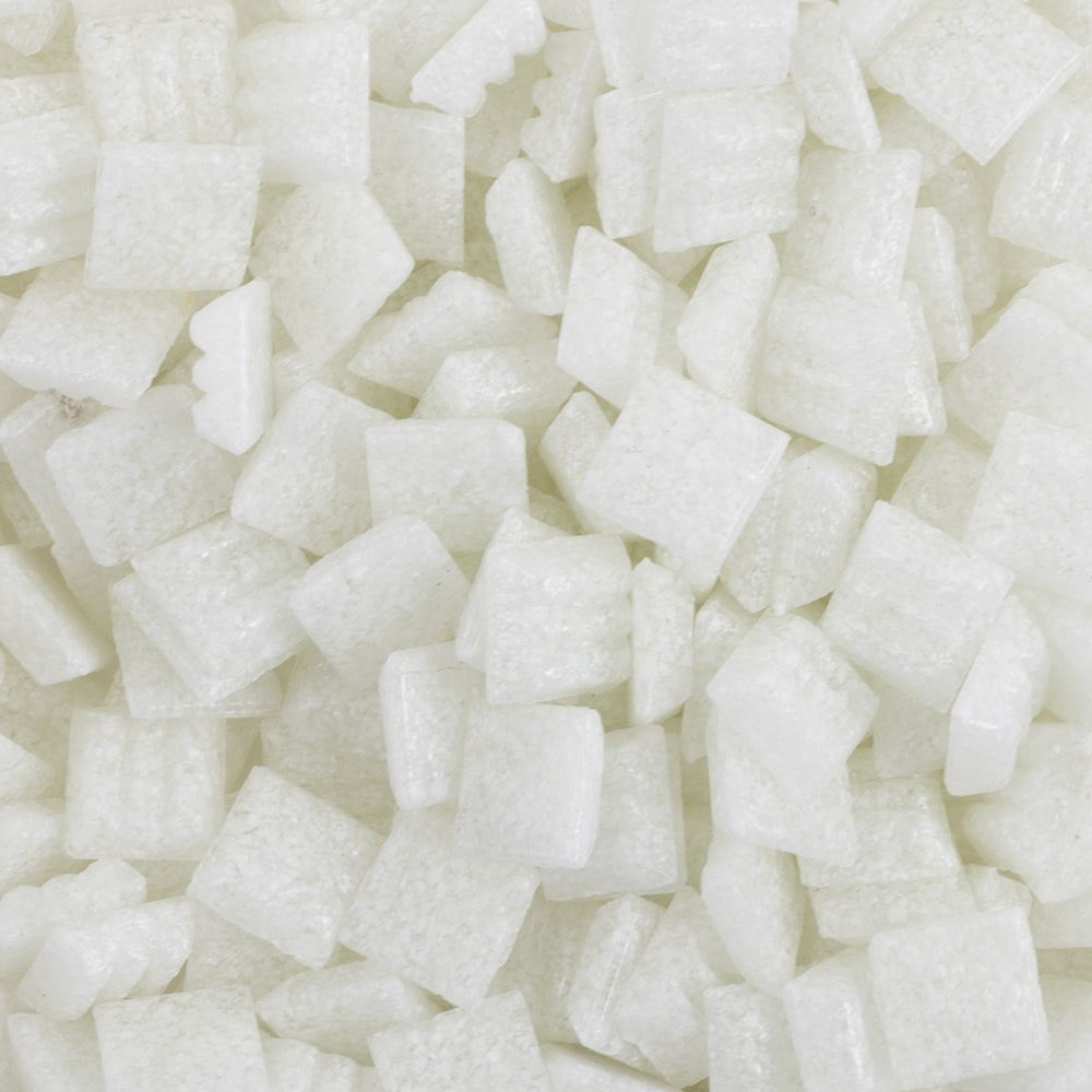 Mosaico vítreo 10mm Blanco hielo (suelto)