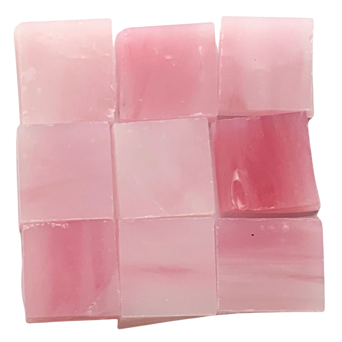 Pâtes De Verre Tiffany 10mm Rose