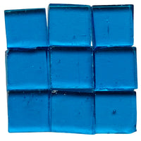 Pastilha de Vidro Tiffany Glacier 10mm Azul Capri