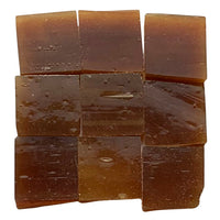 Glacier Tiffany Glass Mosaic 10mm Amber