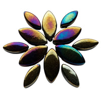 Petals Iridised  Black
