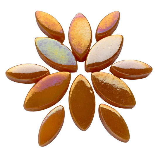 Pétalas Ottoman de Nácar Laranja