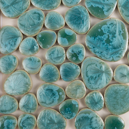 Seixos Cerâmicos Turquesa (Soltos)