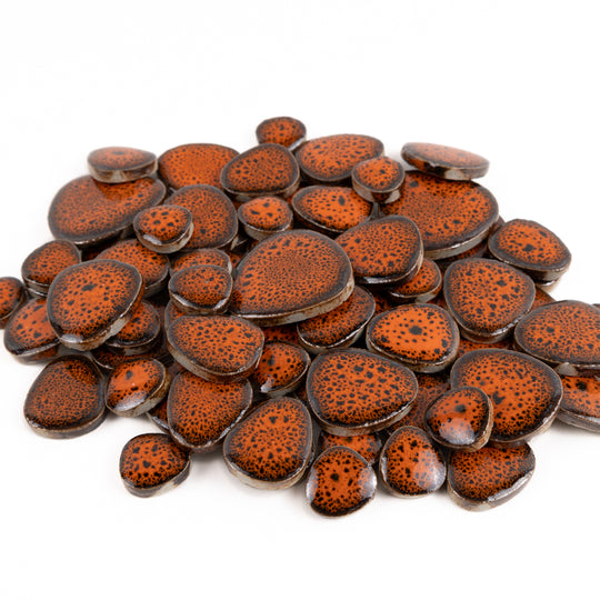 Seixos Cerâmicos Laranja Deserto (Soltos)