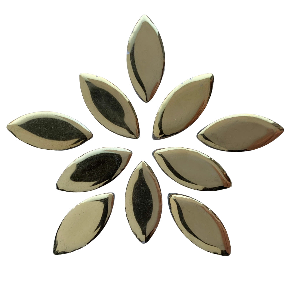 Pétalas 25mm Dourado