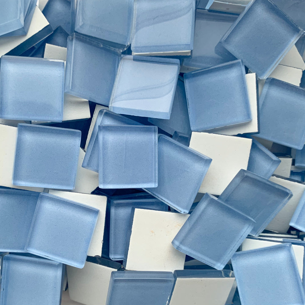 Cristal 20mm Azul Polvo