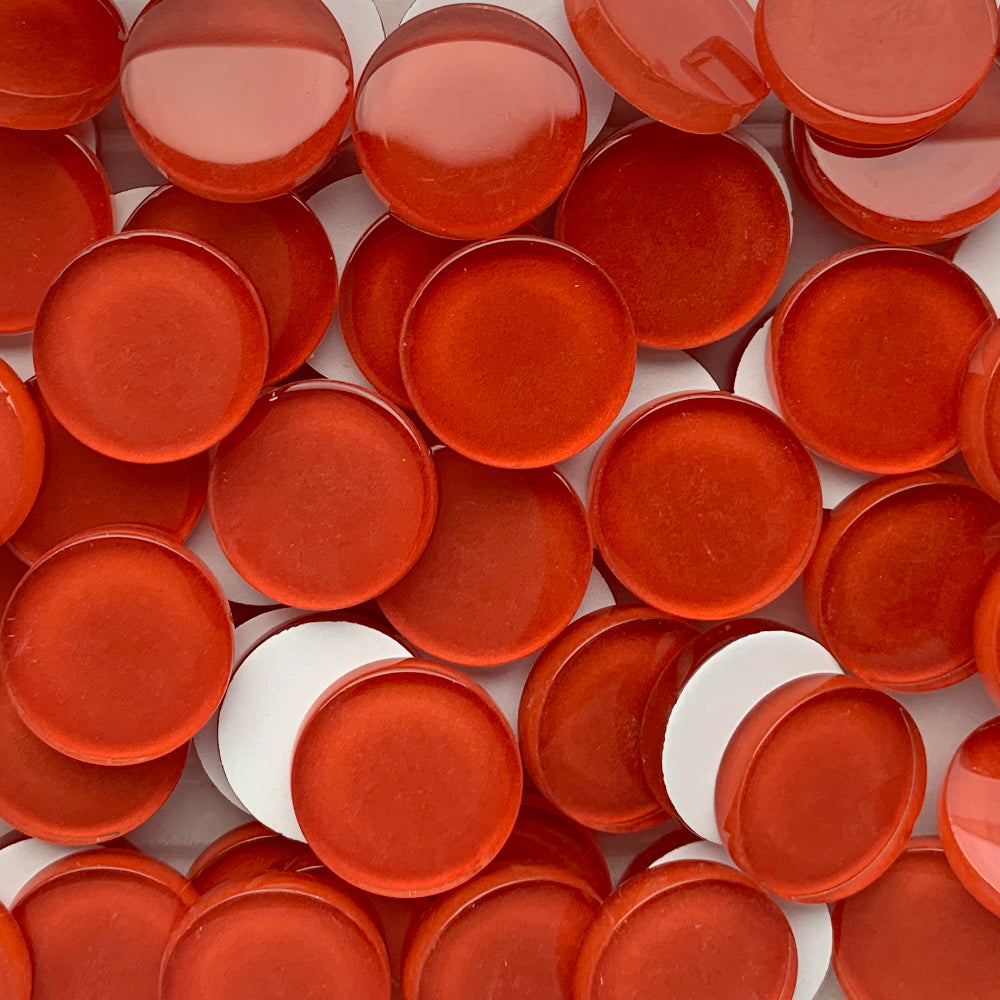 Círculo 20mm Carmín