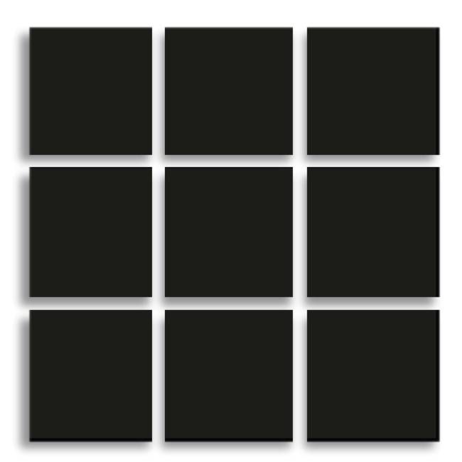 Cinca Mosaicos Porcelánicos 140 Negro