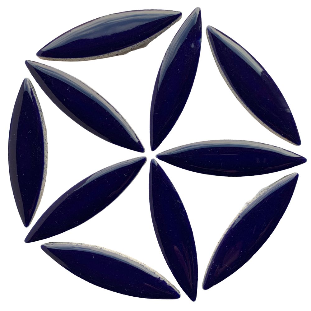 Ceramic Ellipse  Indigo